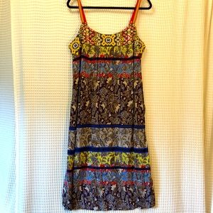 Anthro One September Cosima Midi Dress